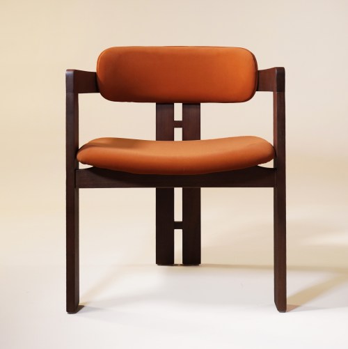 Scaun dining Arden – lemn masiv & tapițerie din catifea