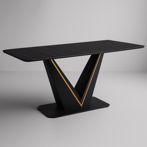 Masă dining 200x90 Veyra  - Blat din ardezie